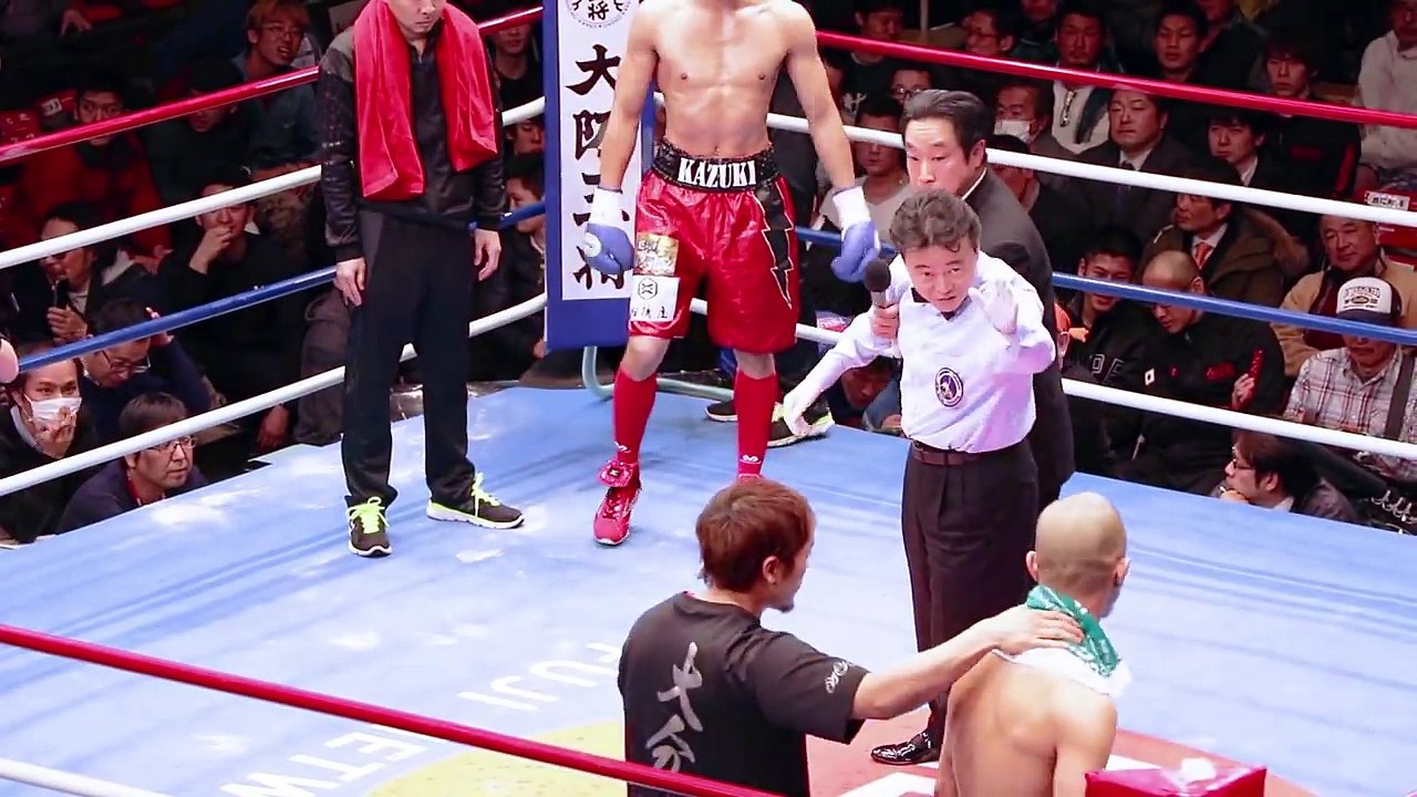 麻生興一 [8RKO] 松山和樹(2017.2.9)日本Sライト級タイトルマッチ【Koichi Aso VS Kazuki Matsuyama】-kUo7Hs88FJE