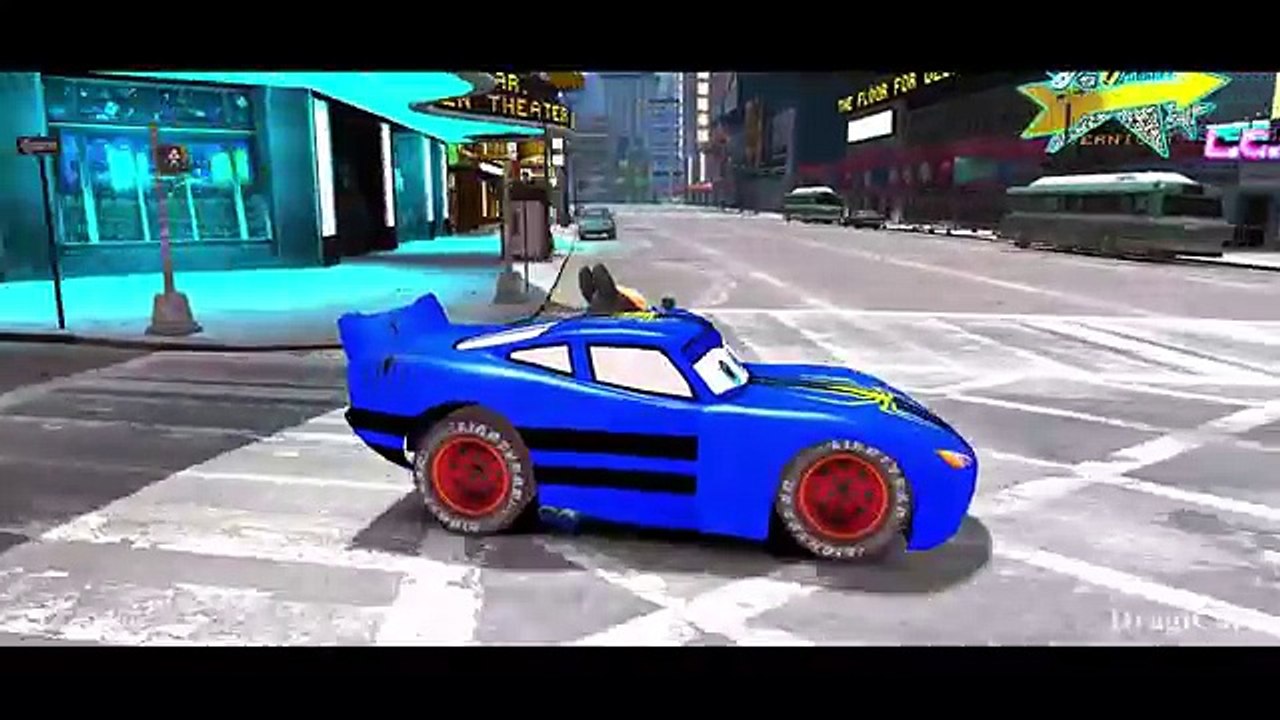 Mickey Mouse Blue Spiderman & Lightning McQueen Colors Disney Pixar Cars Rhymes for Children