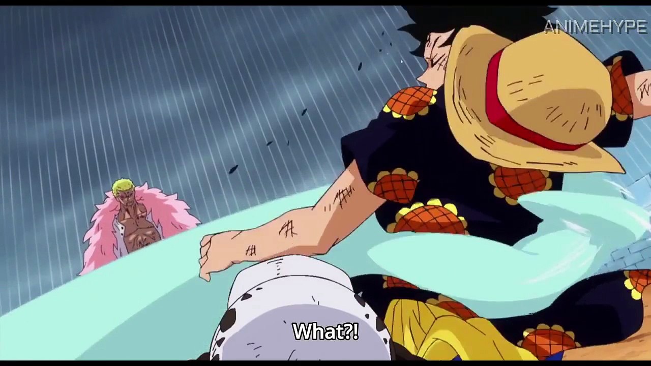 EPIC Clash of Luffy & Doflamingo Conqueror Haki! One Piece 723 FULL ENG