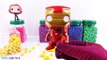 Learn Colors Captain America Civil War Play-Doh Dippin Dots Funko Pop Toy Surprises