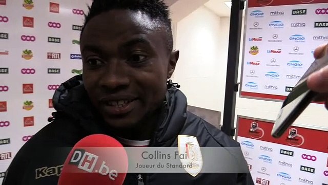 Collins Fai: Difficile d'enchainer le même rythme en seconde mi-temps