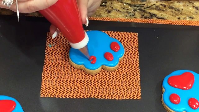 Paw Print Cookies PAW PATROL(How To)