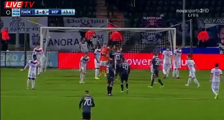 Prijovic Goal HD - PAOK 3-0 Veria FC 19.02.2017