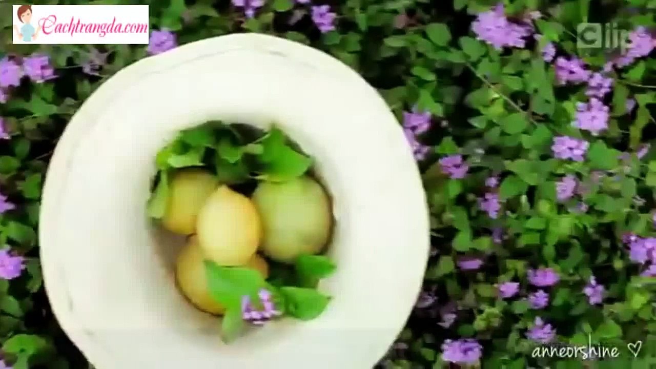 Bí quyết làm đẹp từ chanh