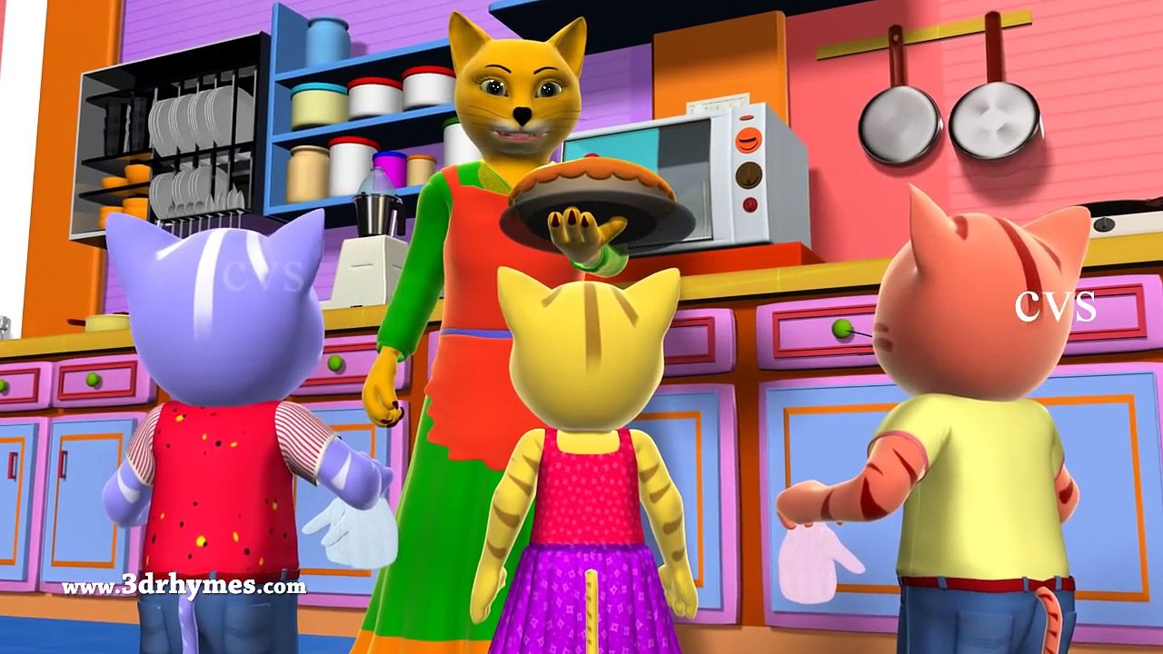 Three Little Kittens Nursery Rhyme - Baby Songs - 3D English Nursery Rhymes for Children