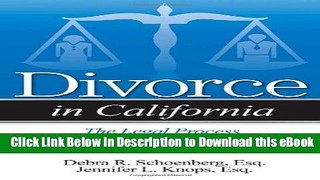 eBook Free Divorce in California: The Legal Process, Your Rights, and What to Expect Free Online