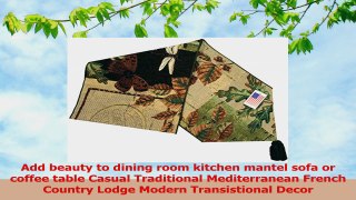 Manual Acorn Lodge Autumn Harvest Home By Jane Maday Woven Tapestry Tablerunner UALD72 3fd62153