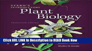 [Reads] Stern s Introductory Plant Biology Online Books
