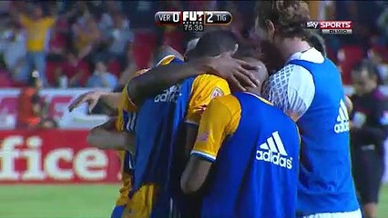 tiburones rojos VERACRUZ VS TIGRES UANL 0 – 3, Jornada 7 clausura 2017 LIGA MX