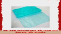 Perfectmaze 20 Piece 12 x 108 Inch Organza Table Runner for Wedding Party Engagements f12d2984