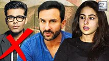 Saif Ali Khan Doesn't Want Karan Johar To Interfere In Daughter Sara's Career | LehrenTV