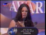Shakira 1998 W M A Best Selling Latin Female Artist