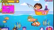 Dora el Explorador de Pesca juego de Dora y Diego nuevo video de los juegos de bebé, juegos de 4LlAbkcW4Bc