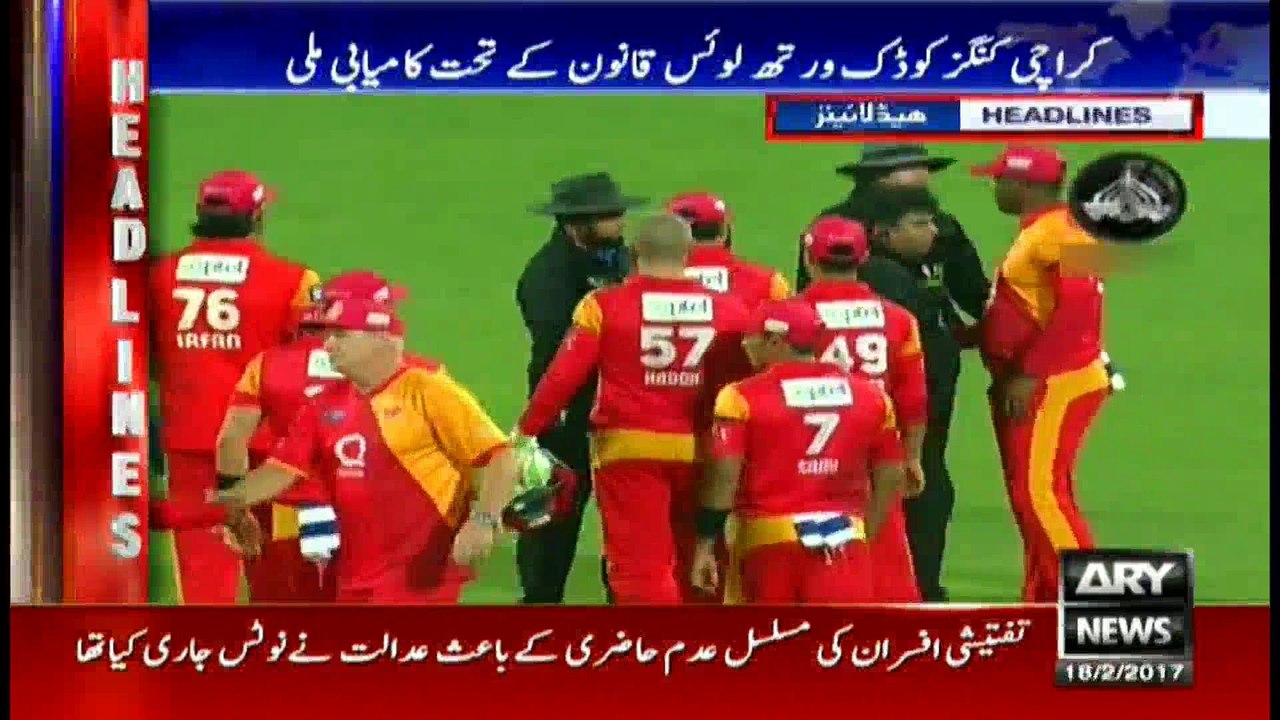 Headlines 1000 18th February 2017