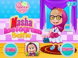 Masha y el Oso: Masha facebook y juegos de dressup,Masha Instagram Selfie, juegos de bebé
