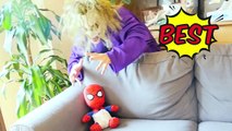Congelados Elsa Grano de Acné Jack Frost Goma de mascar w/ Spiderman Joker Suciedad Bromas y Super Divertido