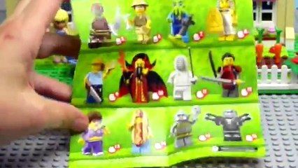 Lego Minifigures Series 13 The Search for the Elusive Unicorn Girl blind bag opening kids toys