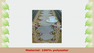 Tasleffa Elegant Floral Embroidered and Cutworrt Table Runner 16x72ob Free Shipping on 057c1384