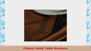 Classic Solid Table Runners fd5e6611