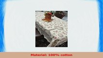 Tasleffa Elegant Handmade Cotton Crochet with Ribbon Embroidered Line 68x120 Obbeige e5052853