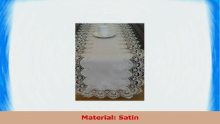Shasta Lace Table Runner16wx72l Inches Beige 86df900e