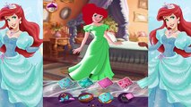 Disney Princess Ariel Rapunzel & Cinderella Royal Salon Makeover Stunning Dress Up Game Fo