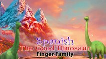 El Buen Dinosaurio Español Dedo De La Familia De Dibujos Animados Animación Rima De Cuarto De Niños El Buen Dinosaurio