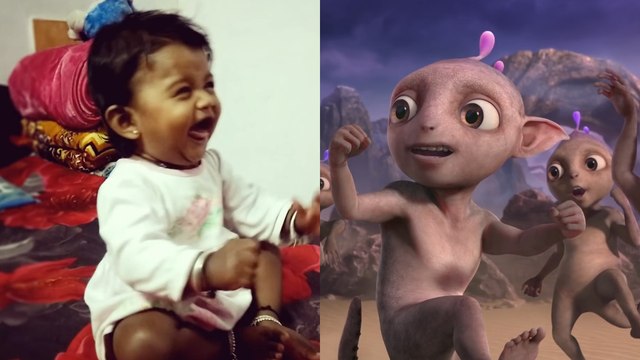 Baby Reaction - Cadbury Dairy Milk Ad - Aliens Dance Funny