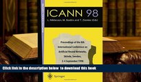 PDF [FREE] DOWNLOAD  ICANN 98: Proceedings of the 8th International Conference on Artificial