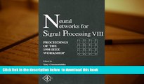 PDF [DOWNLOAD] 1998 Ieee, Neural Networks for Signal Processing [DOWNLOAD] ONLINE