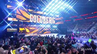 Gillberg returns to WWE- Raw, Feb. 13, 2017 -