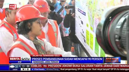 Proses Pembangunan Tol Semarang-Solo Sudah 90 Persen