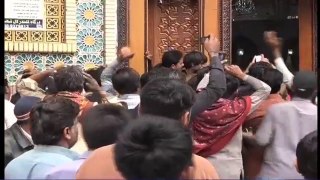 Watch- Devotees protest at Qalandar’s shrine