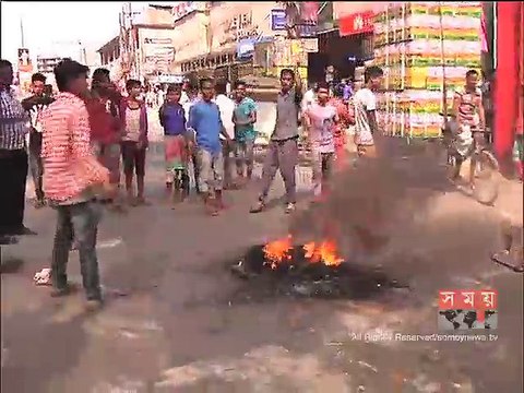 সিলেটে চলছে অনির্দিষ্টকালের পরিবহন শ্রমিক ধর্মঘট