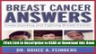 Books Breast Cancer Answers: Understanding And Fighting Breast Cancer Free Books