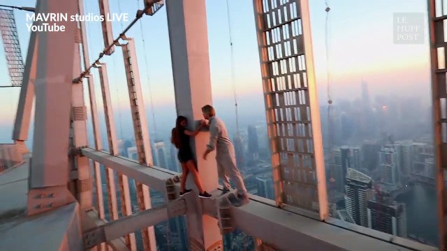 Pour une photo Instagram, ce mannequin russe a pris des risques fous