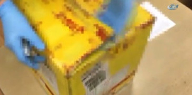 Kargoyla Gelen Uyuşturucu Yakalandı