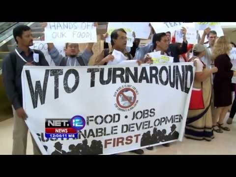 NET12 - Live report hari ke-3 Konferensi WTO, negosiasi pakta Bali masih alot
