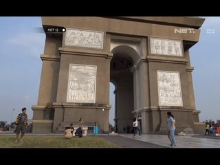 Download Video: NET12 - Monumen Simpang Lima Gumul ikon baru kota Kediri