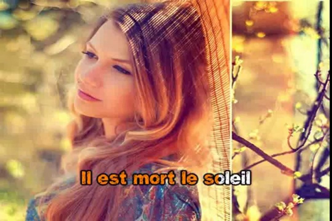Nicoletta - Il est mort le soleil KARAOKE / INSTRUMENTAL