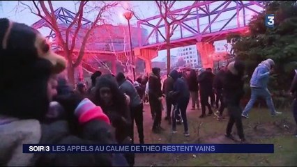Affaire Théo : les appels au calme du jeune homme restent vains
