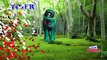 Горилла цвета Finger семья 3D анимация детские стишки для детей мультфильм динозавра Finger семья