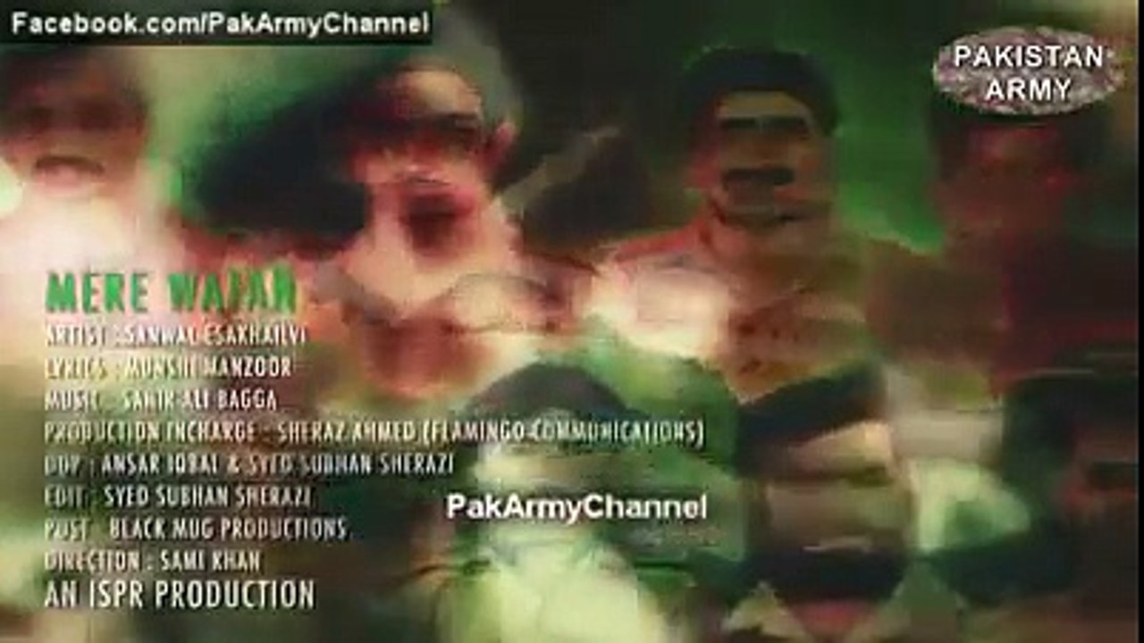 Mare watan Mare watan Best Pak Army song