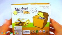 Mischief Cat Saving Box Piggy Bank Money Stealing Coin Moneybox Collection Gift
