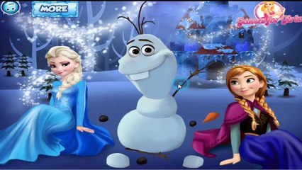 Elsa And Anna Building Olaf Play The Girls Game Online - Frozen Games