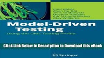 EPUB Download Model-Driven Testing: Using the UML Testing Profile Read Online