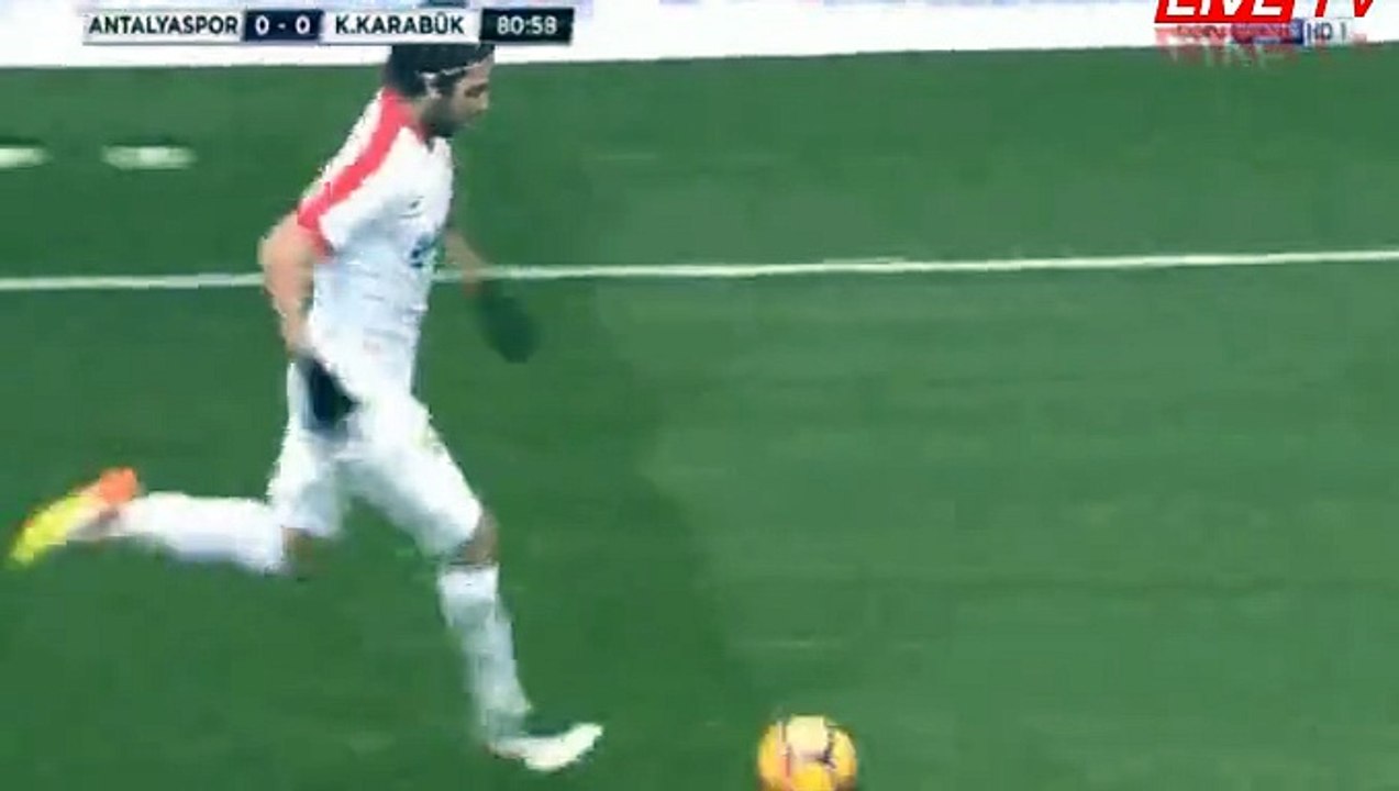 Samuel Etoo Goal - Antalyaspor-1-0-Kardemir Karabuk 18.02.2017