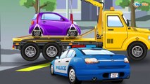 The Tow Truck is a Super Hero HELP FRIENDS - Tractor Pavlik - Cars & Trucks for Kids