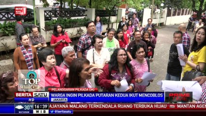 Sejumlah Warga Datangi Bawaslu Jakut karena Tak Bisa Mencoblos