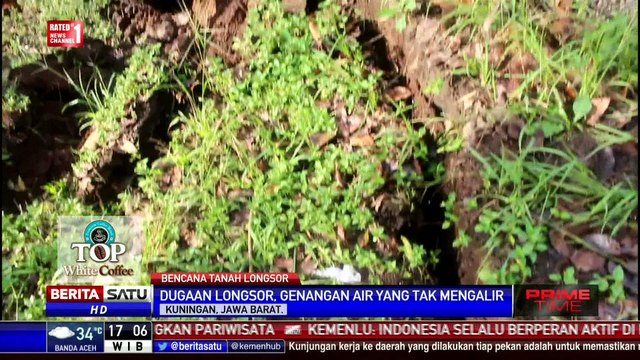 Jalan Penghubung Kuningan-Ciamis Masih Terputus Akibat Longsor